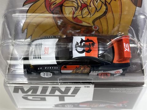  MINI GT 1/64 Nissan Silvia (S15) LB-Super Silhouette GARUDA MINI GT x MIS Diecast Right Handle 