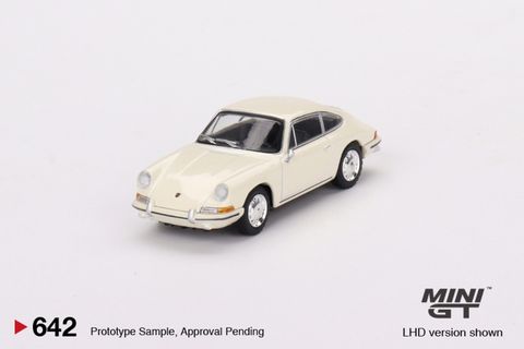  Xe mô hình MINI GT 1/64 Porsche 901 1963 Ivory Left Handle Finished Product 