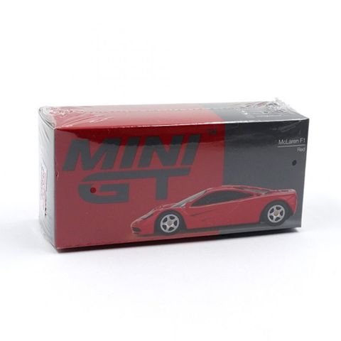  Xe mô hình MINI GT 1/64 McLaren F1 Red Left Handle 