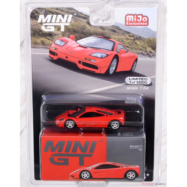 Mini GT 1:64 McLaren F1 Red Diecast Model Car
