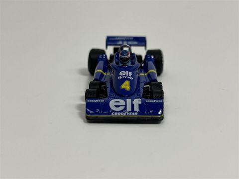  Xe mô hình MINI GT 1/64 Tyrrell P34 Swedish GP 1976 2nd Place Winner #4 Patrick Depailler 