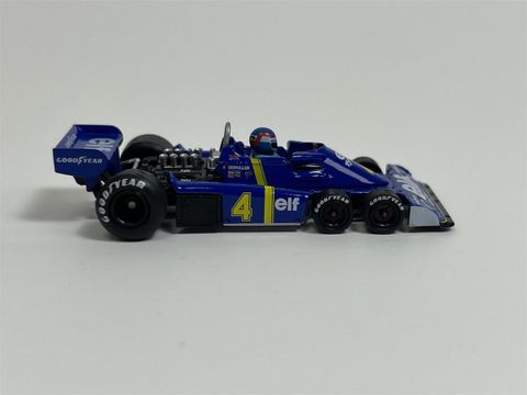  Xe mô hình MINI GT 1/64 Tyrrell P34 Swedish GP 1976 2nd Place Winner #4 Patrick Depailler 