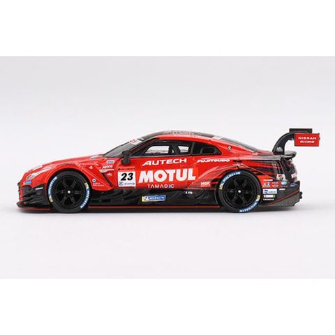 MINI GT Nissan GT-R Nismo GT500 #23 MOTUL AUTECH NISMO ​2021 SUPER GTR #595 