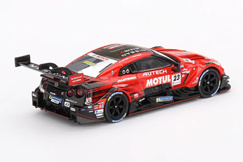  MINI GT Nissan GT-R Nismo GT500 #23 MOTUL AUTECH NISMO ​2021 SUPER GTR #595 