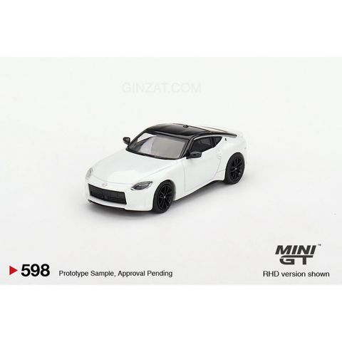  MINI GT 1/64 Nissan Fairlady Z 2023 Everest White Right Handle 