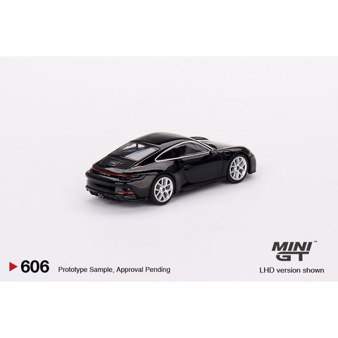  Xe mô hình MINI GT 1/64 Porsche 911 (992) GT3 Touring Black Left Handle 