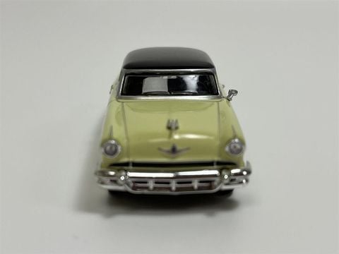  Xe mô hình MINI GT 1/64 Lincoln Capri 1954 Premier Yellow Left Handle 