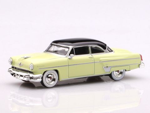  Xe mô hình MINI GT 1/64 Lincoln Capri 1954 Premier Yellow Left Handle 