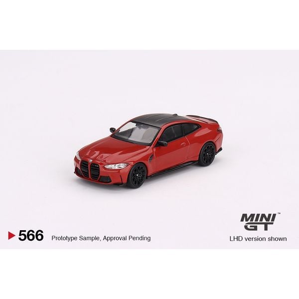 Mô hình MINI GT 1/64 BMW M4 Competition (G82) Toronto Red Metallic