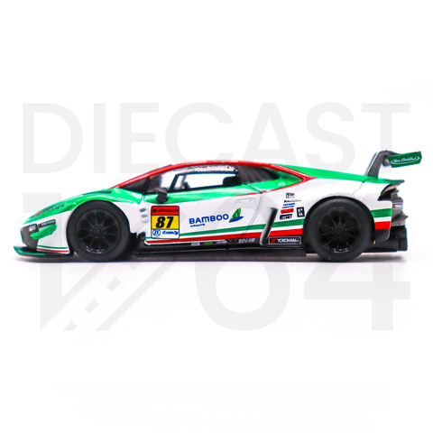 Xe mô hình MINI GT 1/64 Lamborghini Huracan GT3 EVO #87 JLOC 2022 Super GT Series (LHD) 