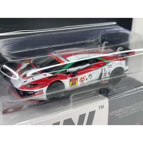  Xe mô hình MINI GT 1/64 Lamborghini Huracan GT3 EVO #88 JLOC 2022 Super GT Series Japan Limited (LHD) 