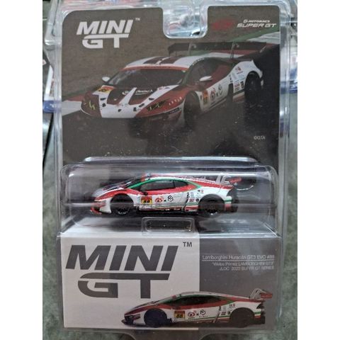  Xe mô hình MINI GT 1/64 Lamborghini Huracan GT3 EVO #88 JLOC 2022 Super GT Series Japan Limited (LHD) 
