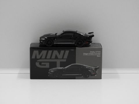  MINI GT 1/64 Shelby GT500 Dragon Snake Concept Black Left Handle 