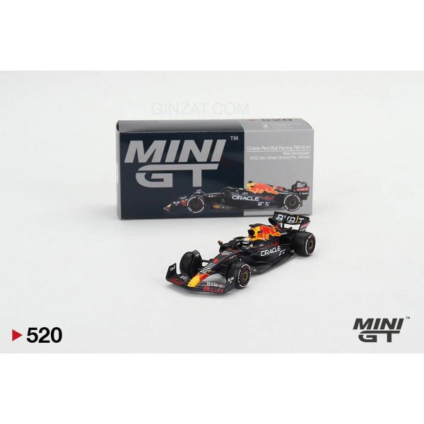 MINI GT #MGT00520 1/64 2022 Oracle Red Bull Racing-M.Verstappen