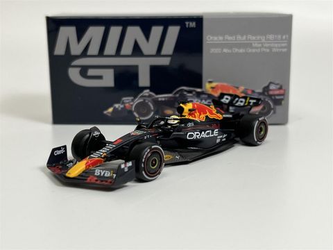 MINI GT #MGT00520 1/64 2022 Oracle Red Bull Racing-M.Verstappen 