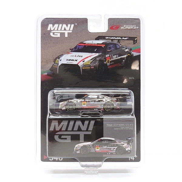 Mini GT 1/64 TANAX GAINER GT-R SUPER GT2022 SERIES #10 GAINER (left handle) Japan Only