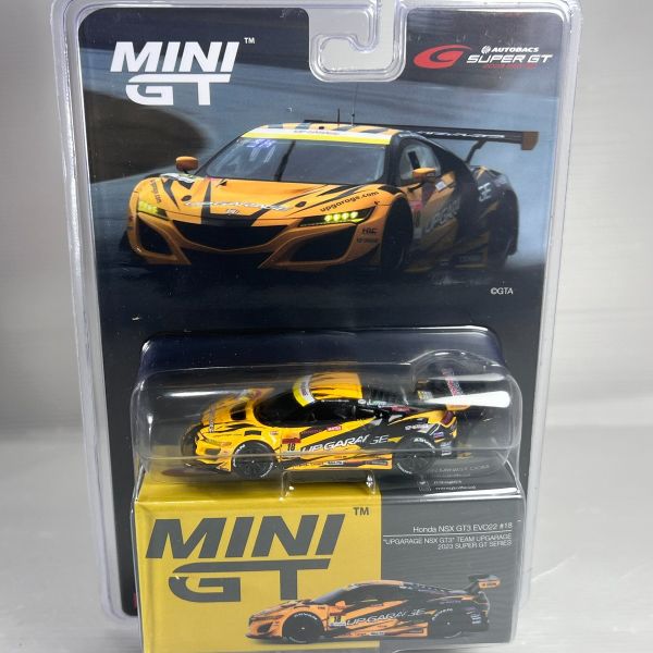  MINI GT 1/64 UPGARAGE NSX GT3 SUPER GT2022 SERIES #18 TEAM UPGARAGE (Left Handle) 