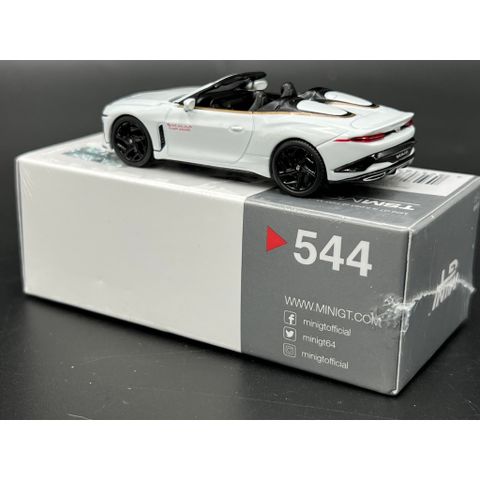  Xe mô hình MINI GT 1/64 Bentley Mariner Baccaral Car Zero Left Handle 