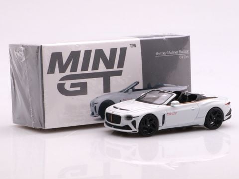  Xe mô hình MINI GT 1/64 Bentley Mariner Baccaral Car Zero Left Handle 