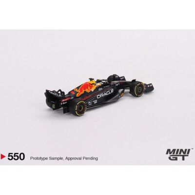  Xe mô hình MINI GT 1/64 Oracle Red Bull Racing RB18 2022 3rd Place Winner #1 Monaco Grand Prix Max Verstappen 