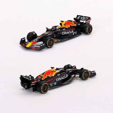  Xe mô hình MINI GT 1/64 Oracle Red Bull Racing RB18 2022 3rd Place Winner #1 Monaco Grand Prix Max Verstappen 