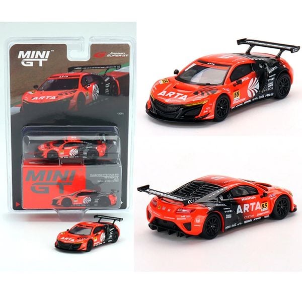 MINI GT 1/64 Honda NSX GT3 EVO22 SUPER GT Series 2022#55 ARTA (Left Handle) Japan Limited'
