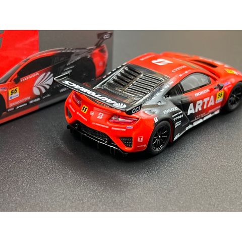  Xe mô hình MINI GT 1/64 Honda NSX GT3 EVO22 SUPER GT Series 2022#55 ARTA (Left Handle) Japan Limited 