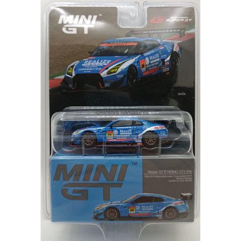  Xe mô hình Mini GT Nissan GT-R NISMO GT3 #56 KONDO RACING 2022 Super GT Series 