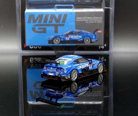  Xe mô hình Mini GT Nissan GT-R NISMO GT3 #56 KONDO RACING 2022 Super GT Series 