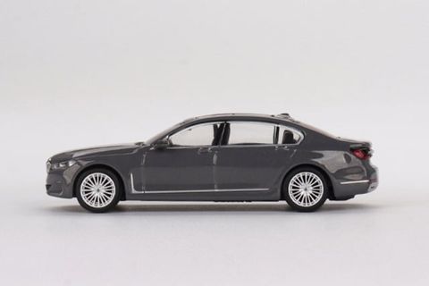  Xe mô hình MINI GT 1/64 BMW 750Li xDrive Bernina Gray Amber Effect (Left Handle) 
