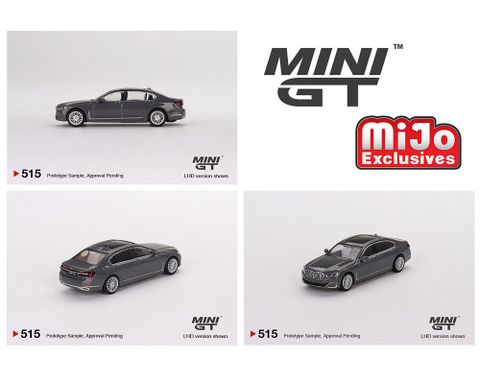  Xe mô hình MINI GT 1/64 BMW 750Li xDrive Bernina Gray Amber Effect (Left Handle) 