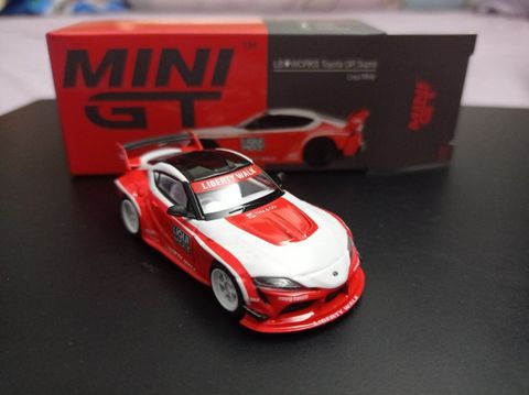  Xe mô hình Mini GT 1:64 - LB★WORKS Toyota GR Supra Liqui Moly MGT00290GR 