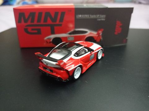  Xe mô hình Mini GT 1:64 - LB★WORKS Toyota GR Supra Liqui Moly MGT00290GR 
