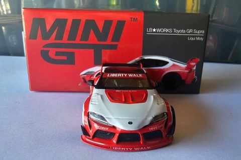  Xe mô hình Mini GT 1:64 - LB★WORKS Toyota GR Supra Liqui Moly MGT00290GR 