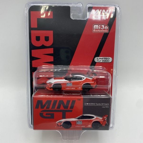 Mini GT 1:64 - LB★WORKS Toyota GR Supra Liqui Moly