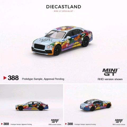  Xe mô hình MINI GT 1/64 Bentley Flying Spur V8 UNIFYING SPUR 