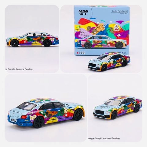  Xe mô hình MINI GT 1/64 Bentley Flying Spur V8 UNIFYING SPUR 