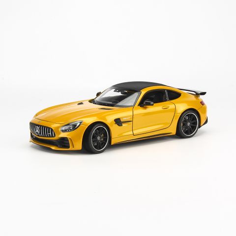  Mô hình xe Mercedes-AMG GTR 1:24 Welly- 24081- Yellow 