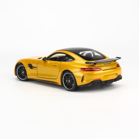  Mô hình xe Mercedes-AMG GTR 1:24 Welly- 24081- Yellow 