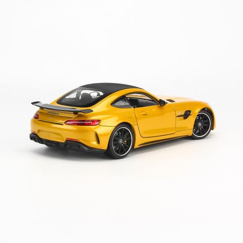  Mô hình xe Mercedes-AMG GTR 1:24 Welly- 24081- Yellow 