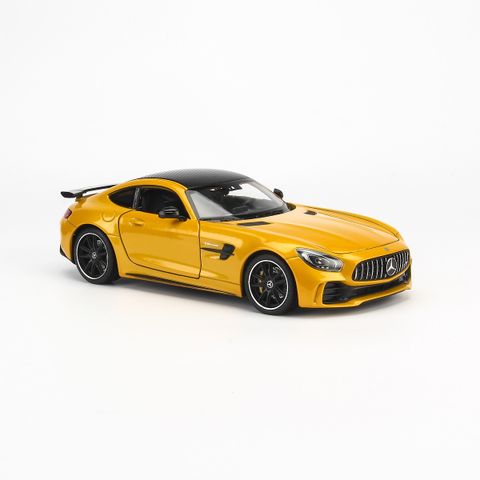  Mô hình xe Mercedes-AMG GTR 1:24 Welly- 24081- Yellow 