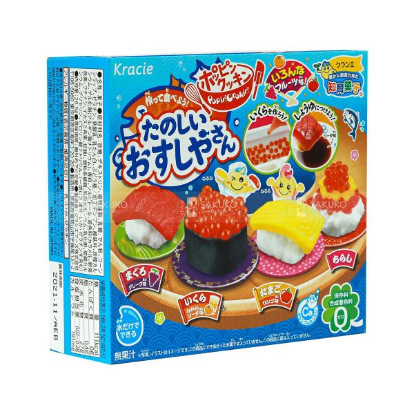 Đồ chơi Gôm làm món cơm Shushi Nhật Bản Kracie Popin Cookin