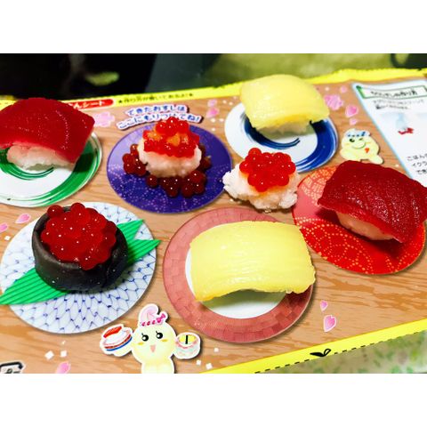  Gôm làm món cơm Shushi Kracie Popin Cookin 