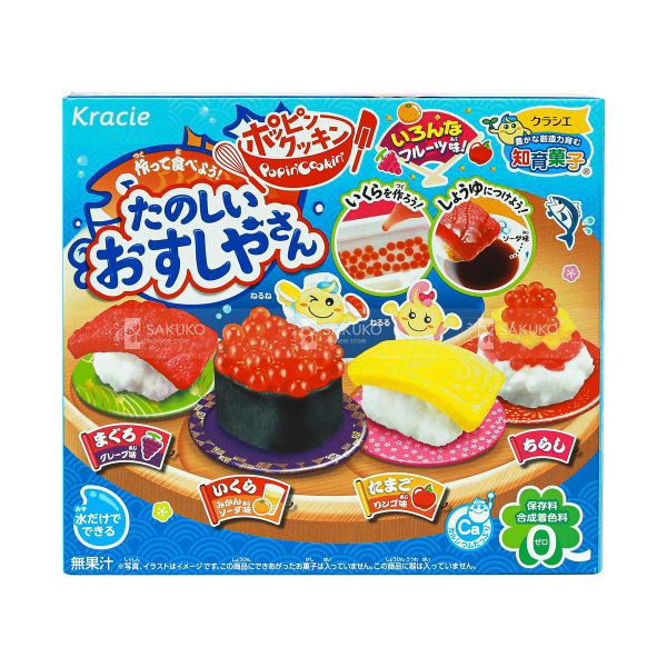 Đồ chơi Gôm làm món cơm Shushi Nhật Bản Kracie Popin Cookin