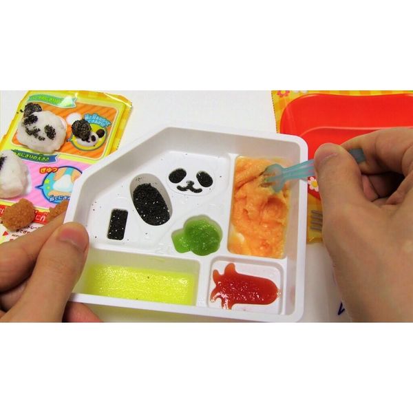 Gôm Popin Cookin Kracie làm món cơm Obento Nhật Bản