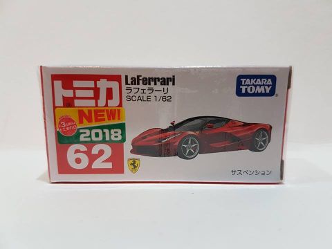  Đồ chơi mô hình Tomica 62 Laferrari SCALE 1/62 