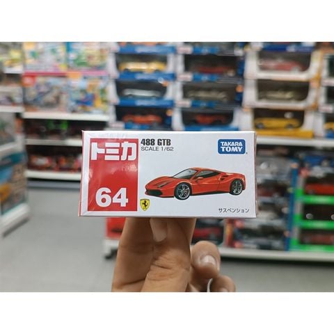  Tomica No.64 Ferrari 488 GTB 