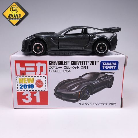  Tomica 31 Chevrolet Corvette Scale 1/64 