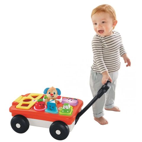  Xe đẩy tập đi Fisher Price Laugh & Learn Pull & Play Learning Wagon 