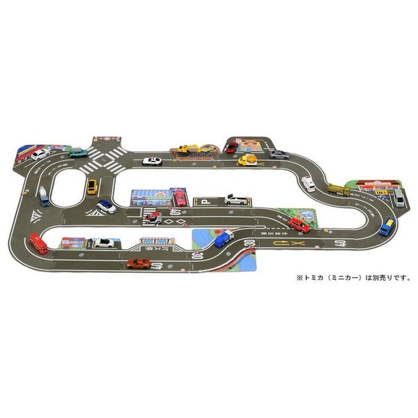 TAKARA TOMY Tomica Streets Spreads! Connecting Roads Set